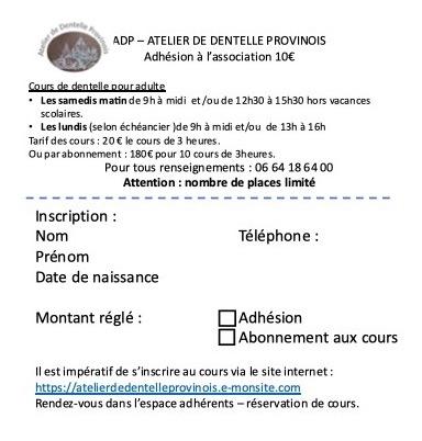 Inscription rentree 2024 2025