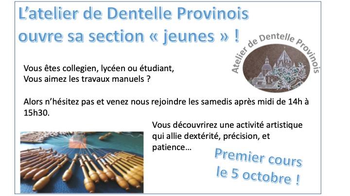 Section jeunes affiche